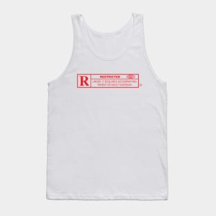 My Shirt has been Rated R Tank Top